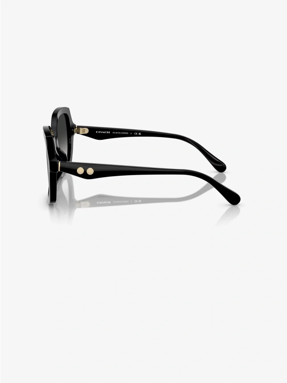 New Coach Black Sunglasses with Branded Case CW225